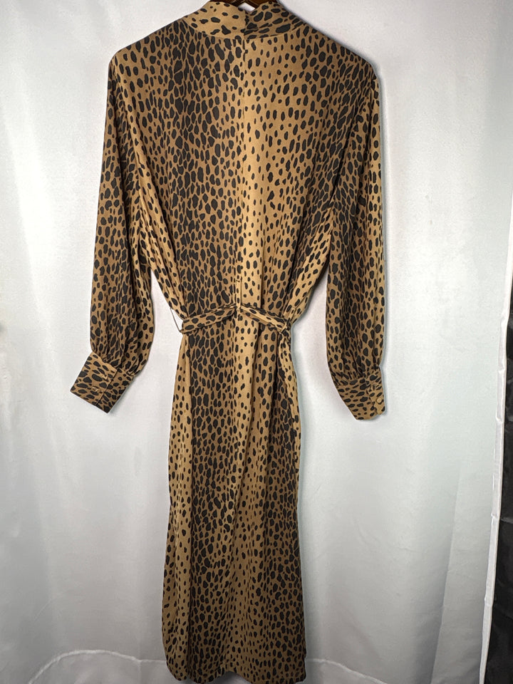 Women’s Good American Size 4 Leopard Print Duster