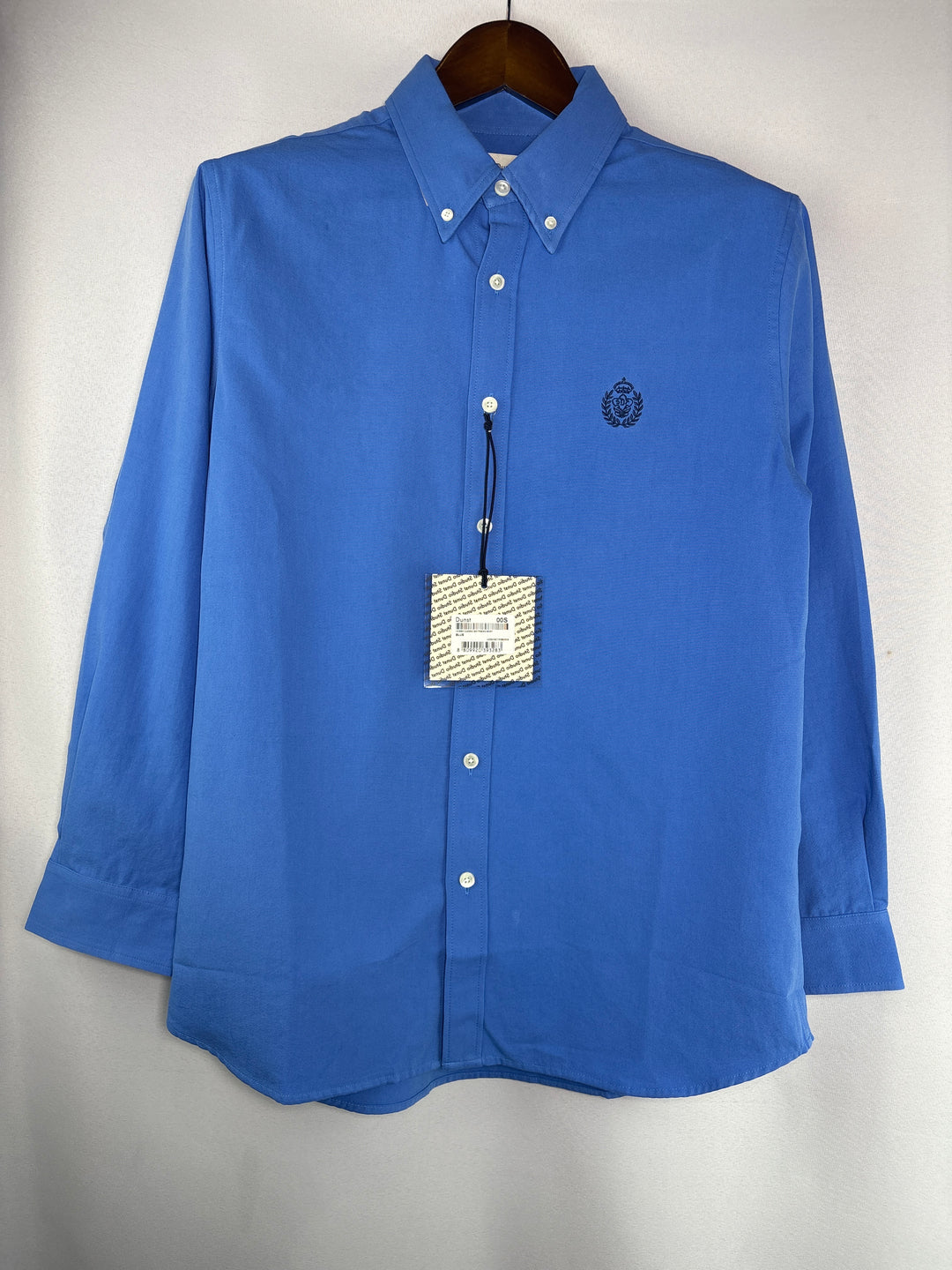 Unisex Dunst Small Sky Blue Button Up Shirt