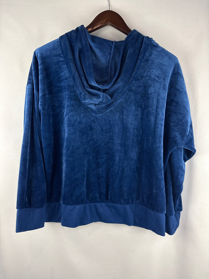 Women’s Felina XXL Royal Blue Velour Tracksuit