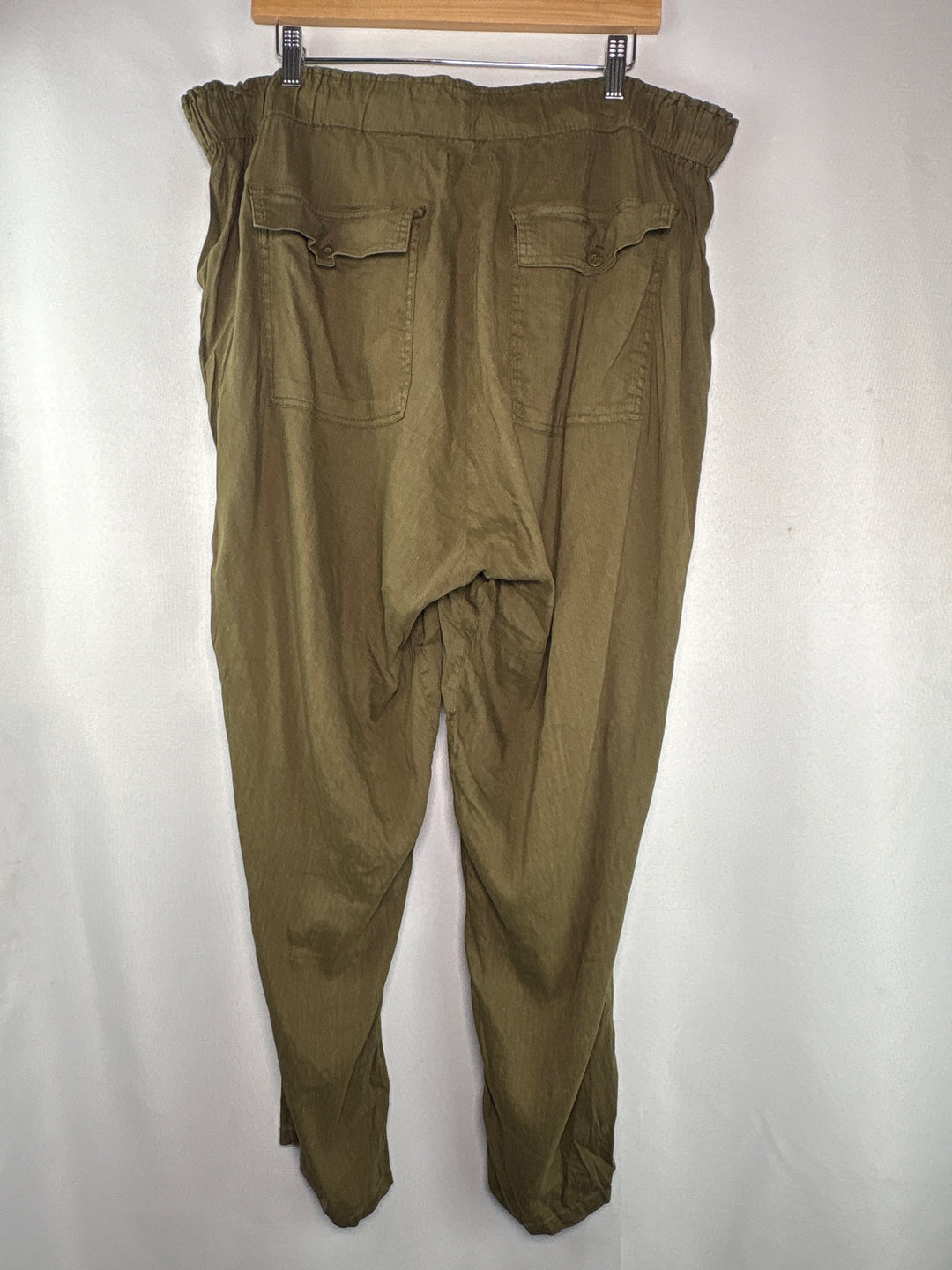 Women’s Kut From The Kloth Size 1X Olive Green Lounge Pants