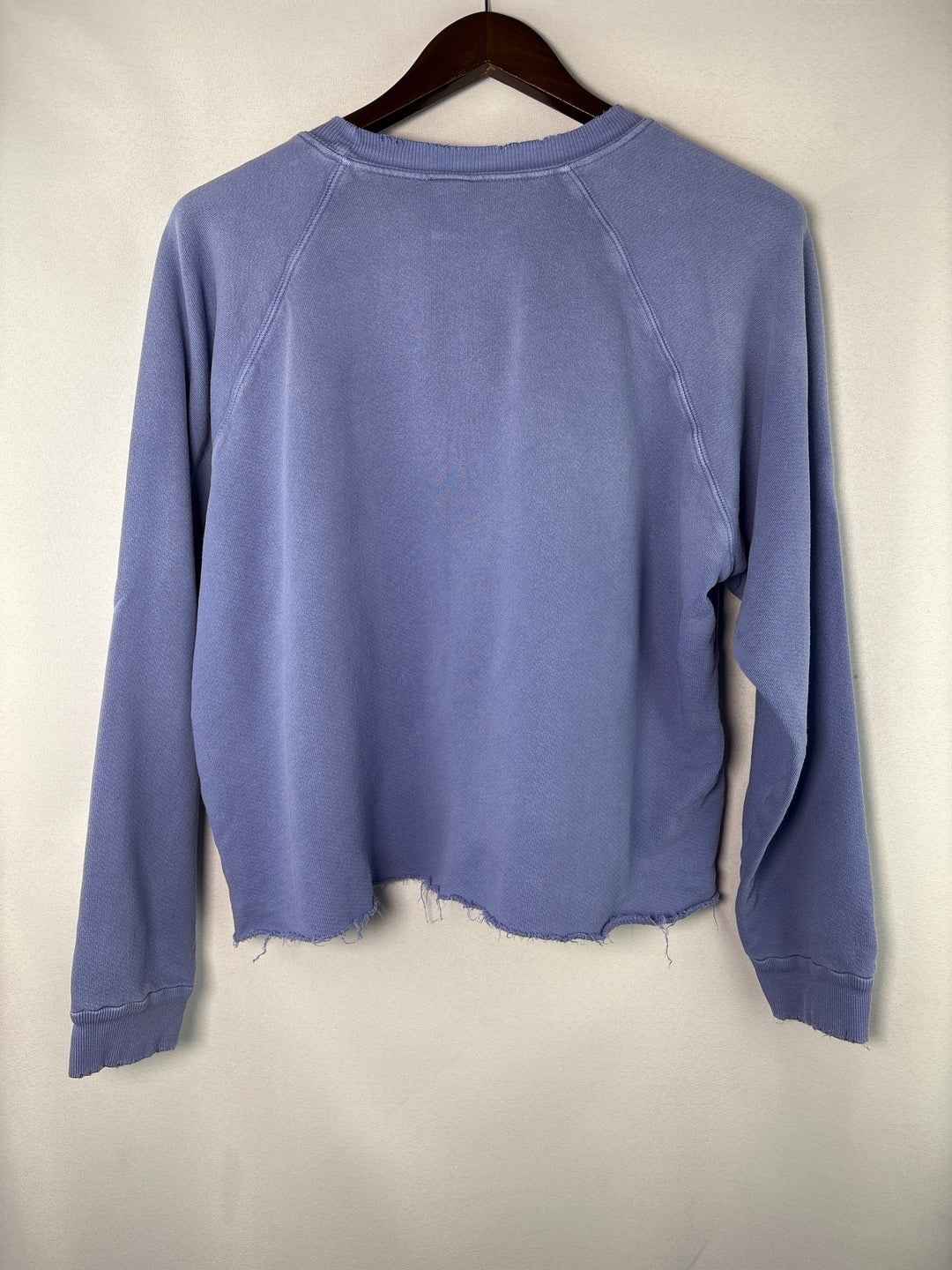 Women’s I.S.M.B.S Medium Periwinkle Smiley Crewneck