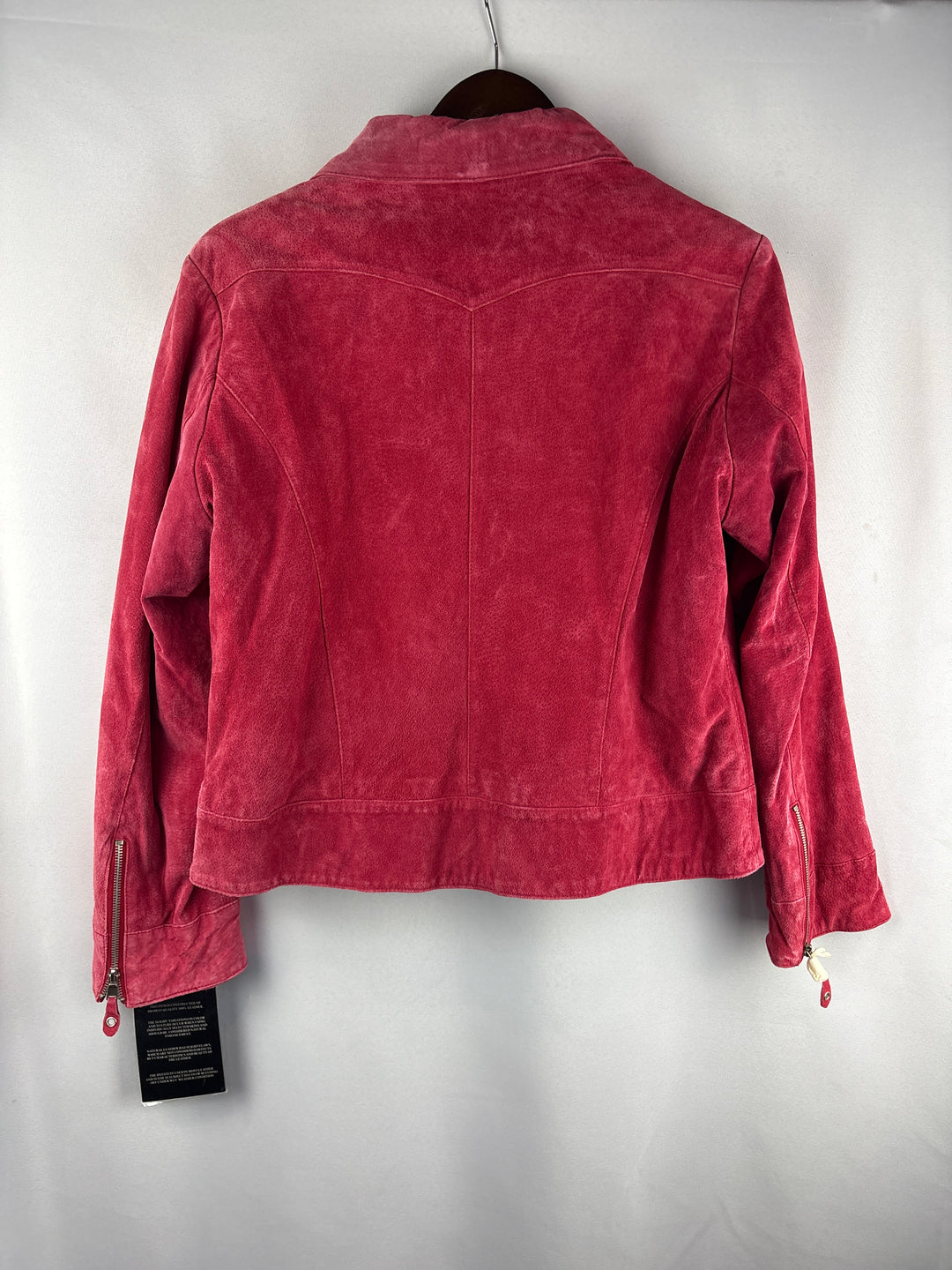 Women’s Pamela McCoy Large Red Suede Jacket