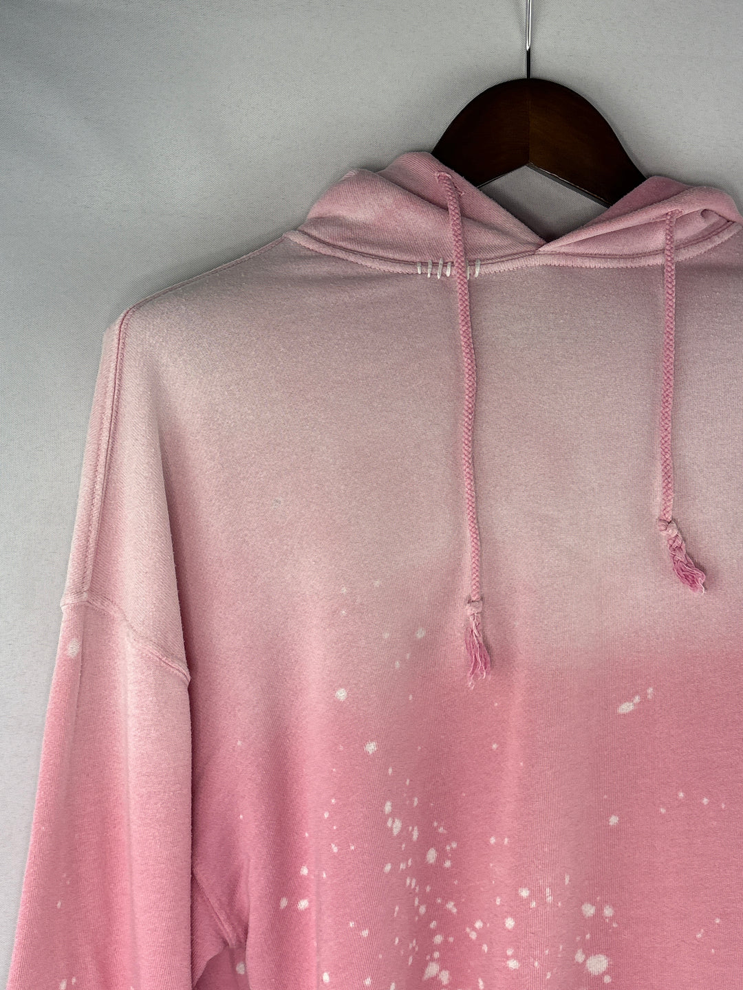 Women’s I.S.M.B.S XS/S Pink Acid Wash Star Hoodie