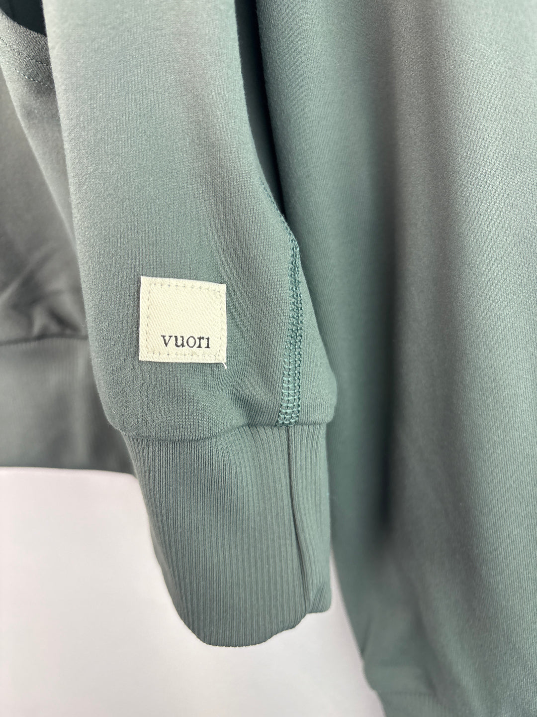 Women’s Vuori Medium Sage Green Athletic ZipUp Hoodie