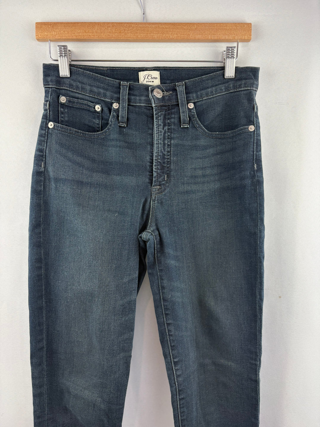 Women’s J.Crew Denim Size 27T Dark Wash Skinny Jeans