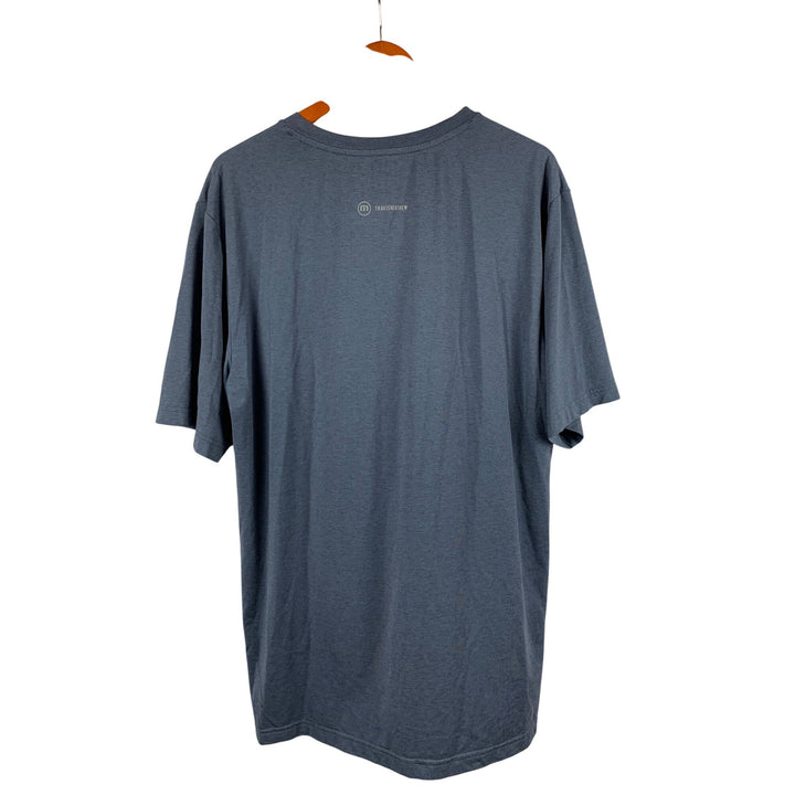 Travis Mathew Soft Slate V-Neck Comfort Tee Premium Casual Wear