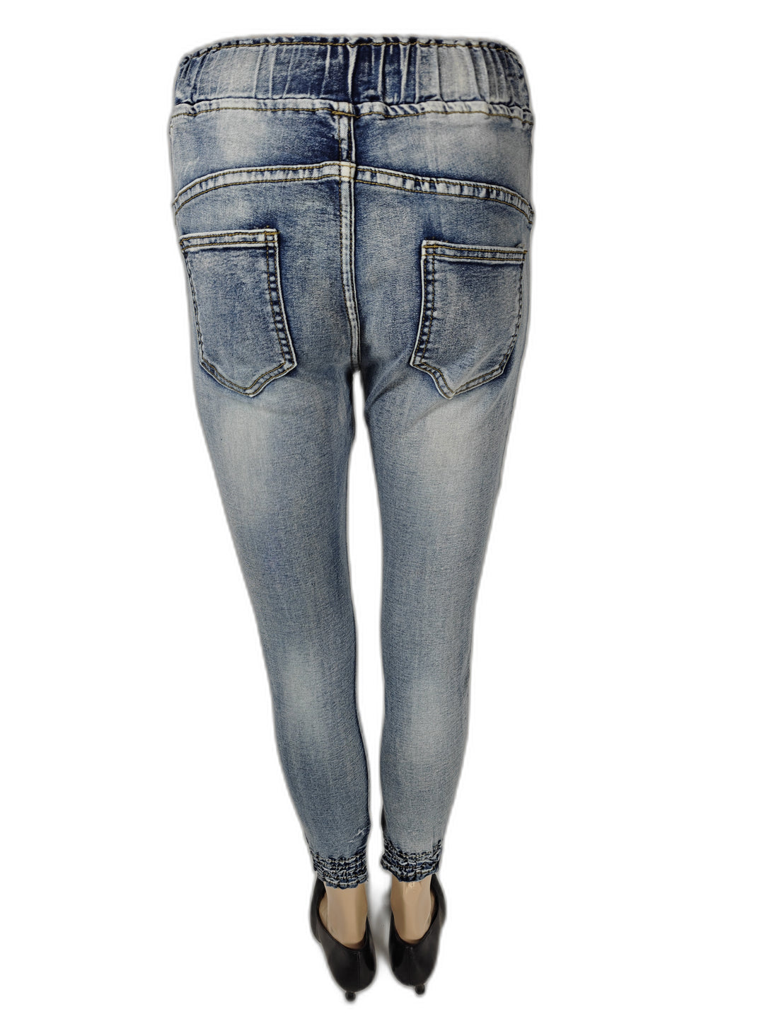Women Fashion Jeans Jogger Jeans Blue Size Medium