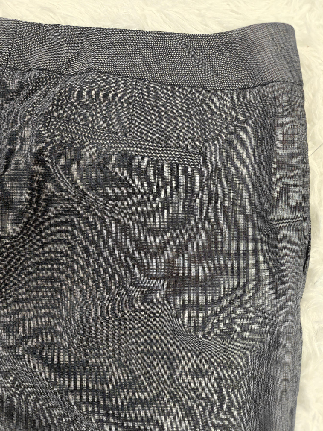 Womens Halogen Taylor Fit Dress Pants Gray Size 14