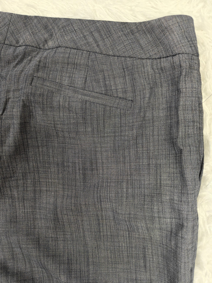 Womens Halogen Taylor Fit Dress Pants Gray Size 14