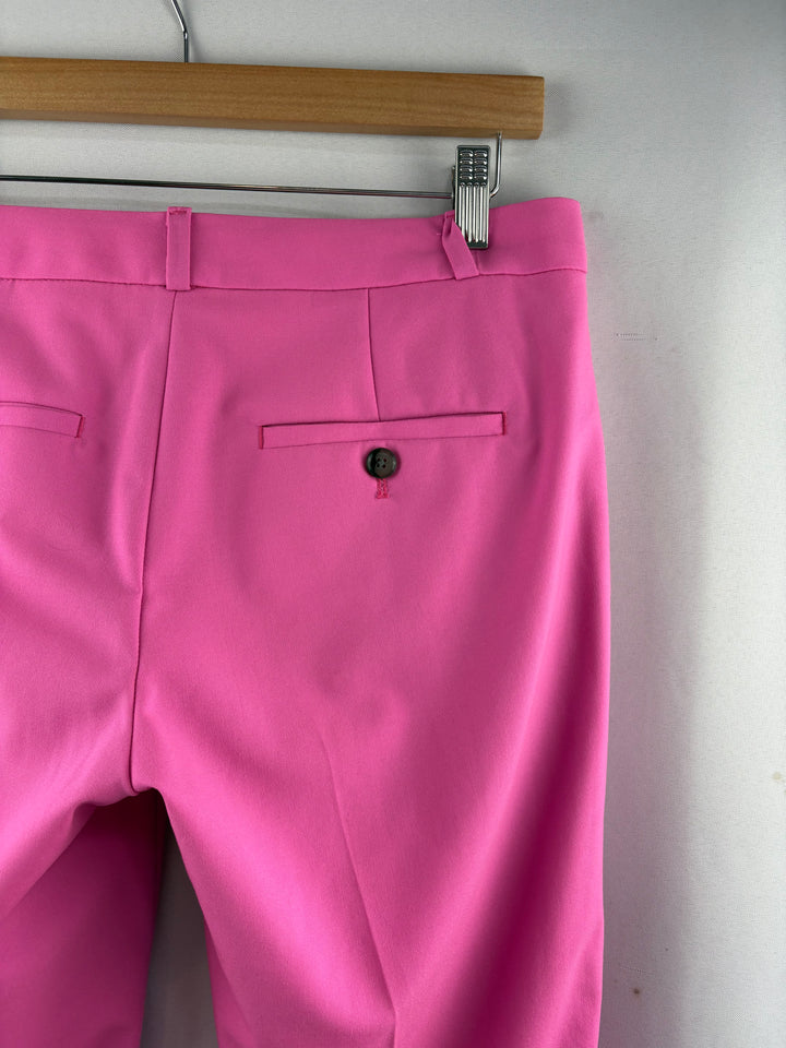 Women’s Banana Republic Size 4 Bright Pink Pleated Slacks