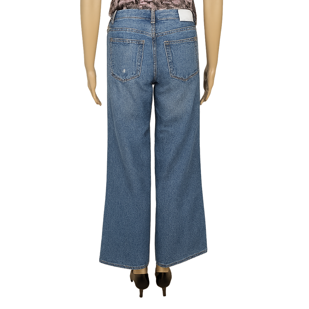 PacSun Casey Low Rise Baggy Jeans Women’s Size 22 Distressed Wide Leg Denim