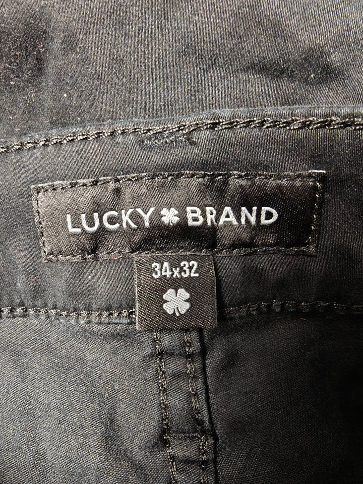 Mens Lucky Brand Jeans Black 34x32