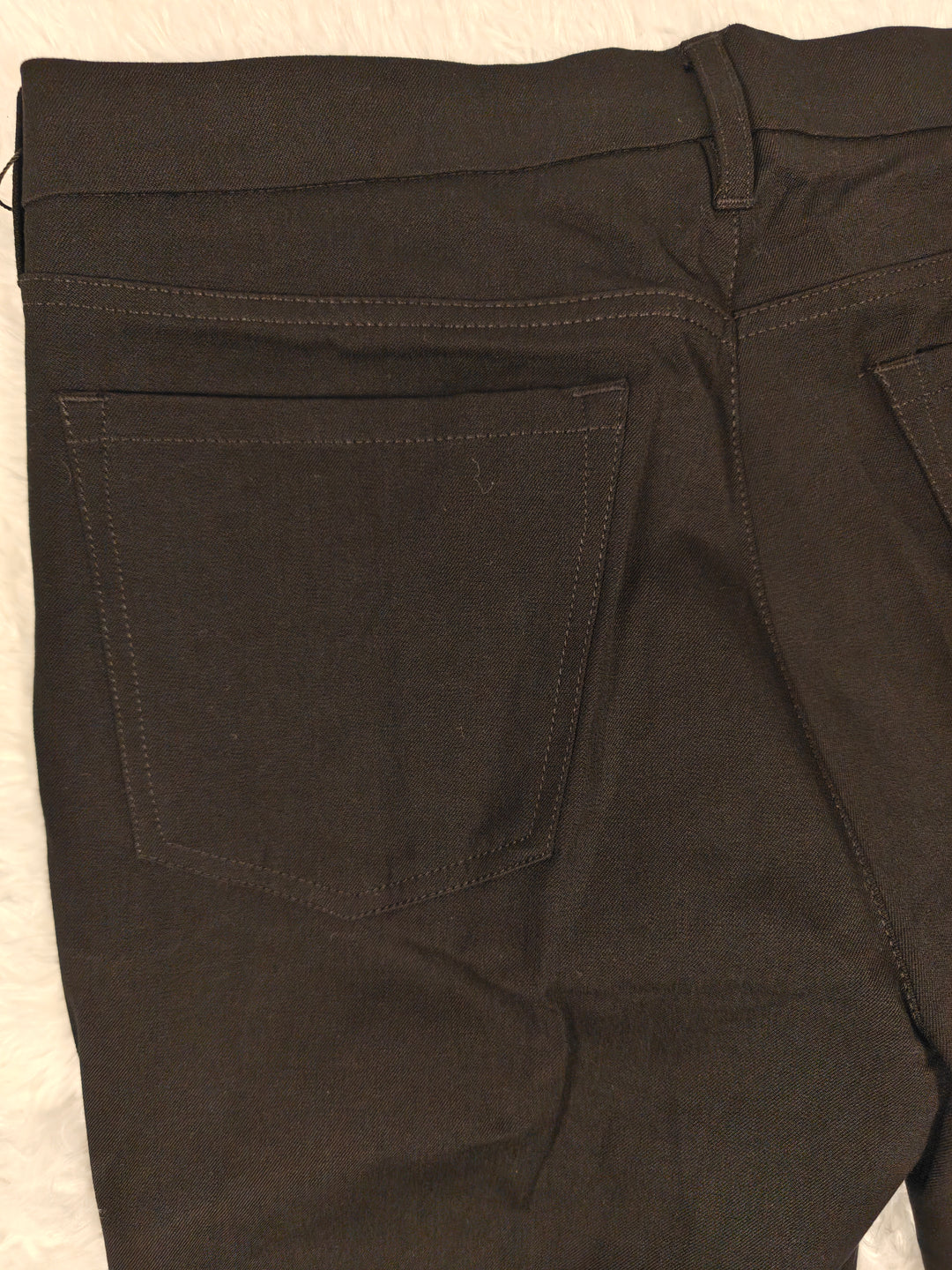 Womens Banana Republic Sloan Flare Pants Black Size 14L