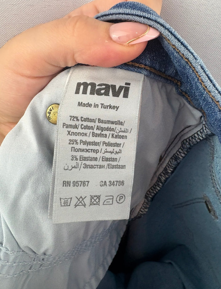 Women’s Mavi Light Washed Blue Boyfriend Jeans