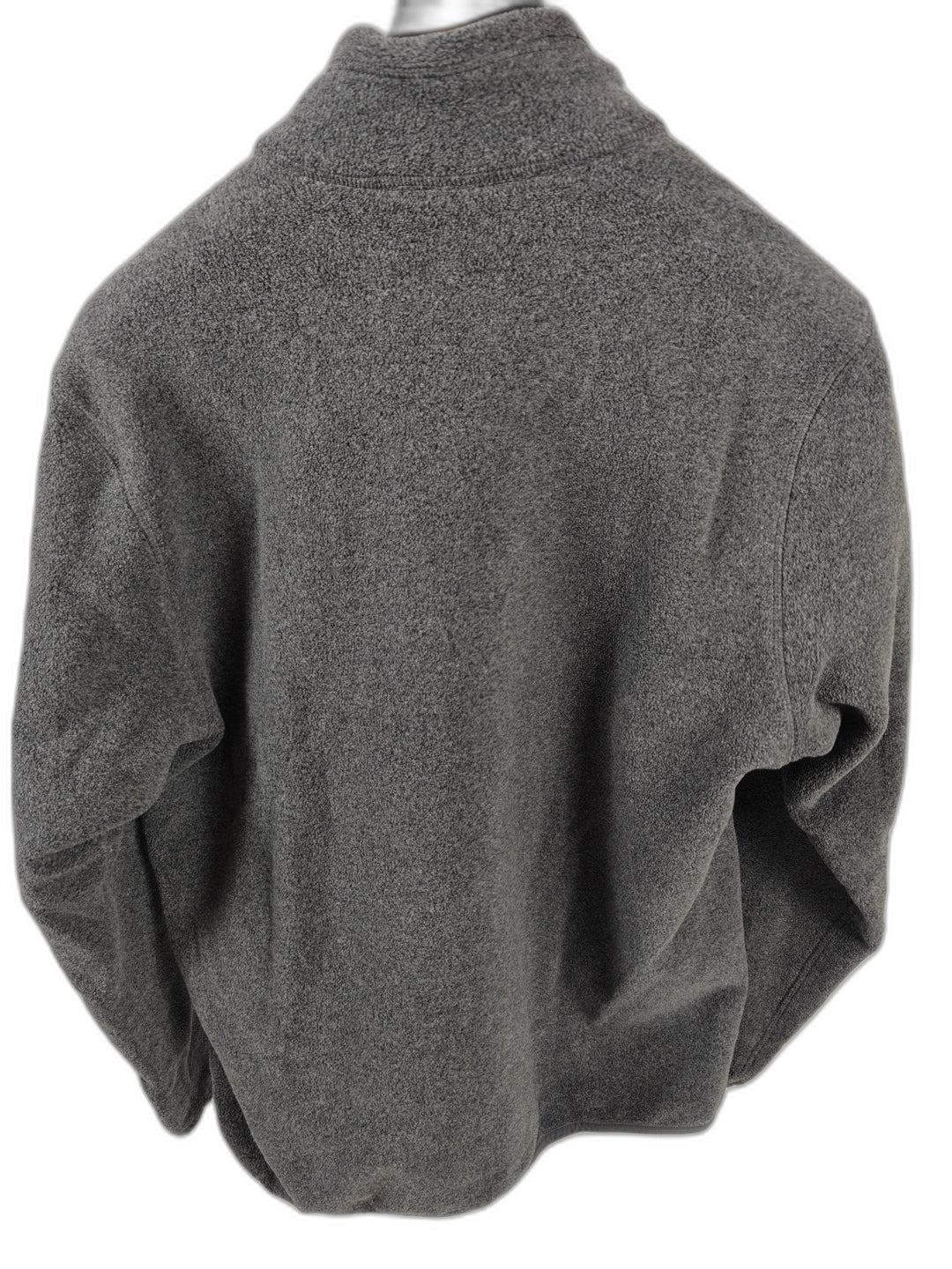 Men’s Uniqlo Full Zip Fleece Jacket Gray XL