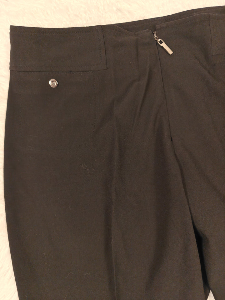 Womens Cache Dress Pants Black Size 12