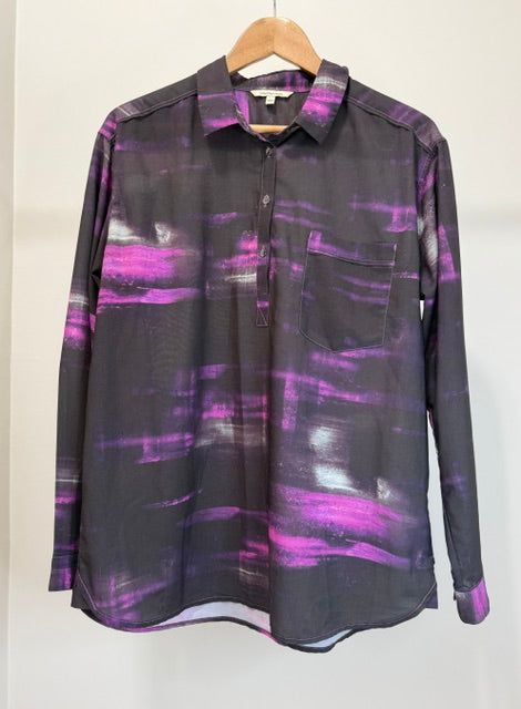 Calvin Klein Jeans Abstract Print Long Sleeve Tunic SzL