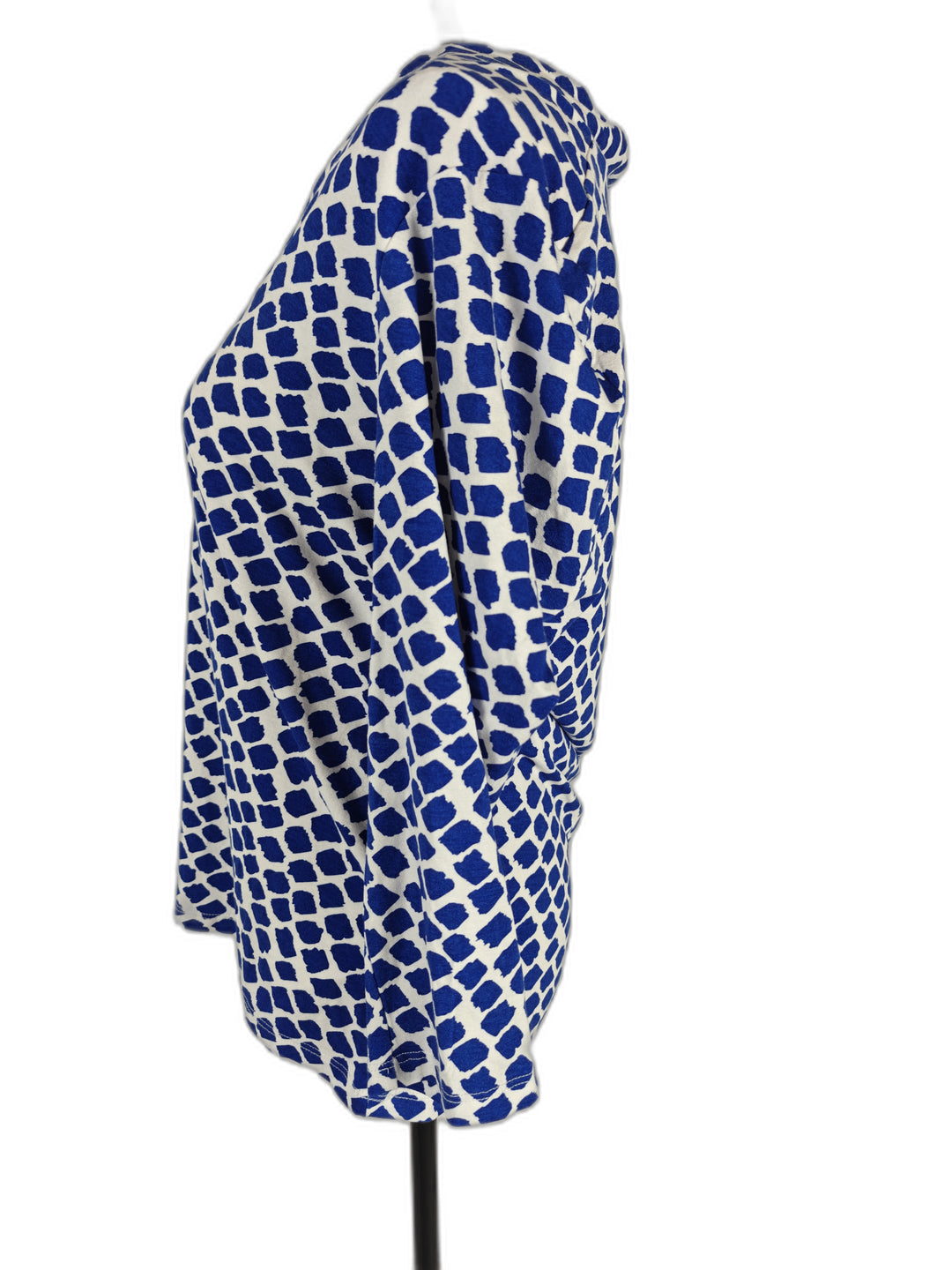 Womens Hobbs London Tunic Top Blue White Size L