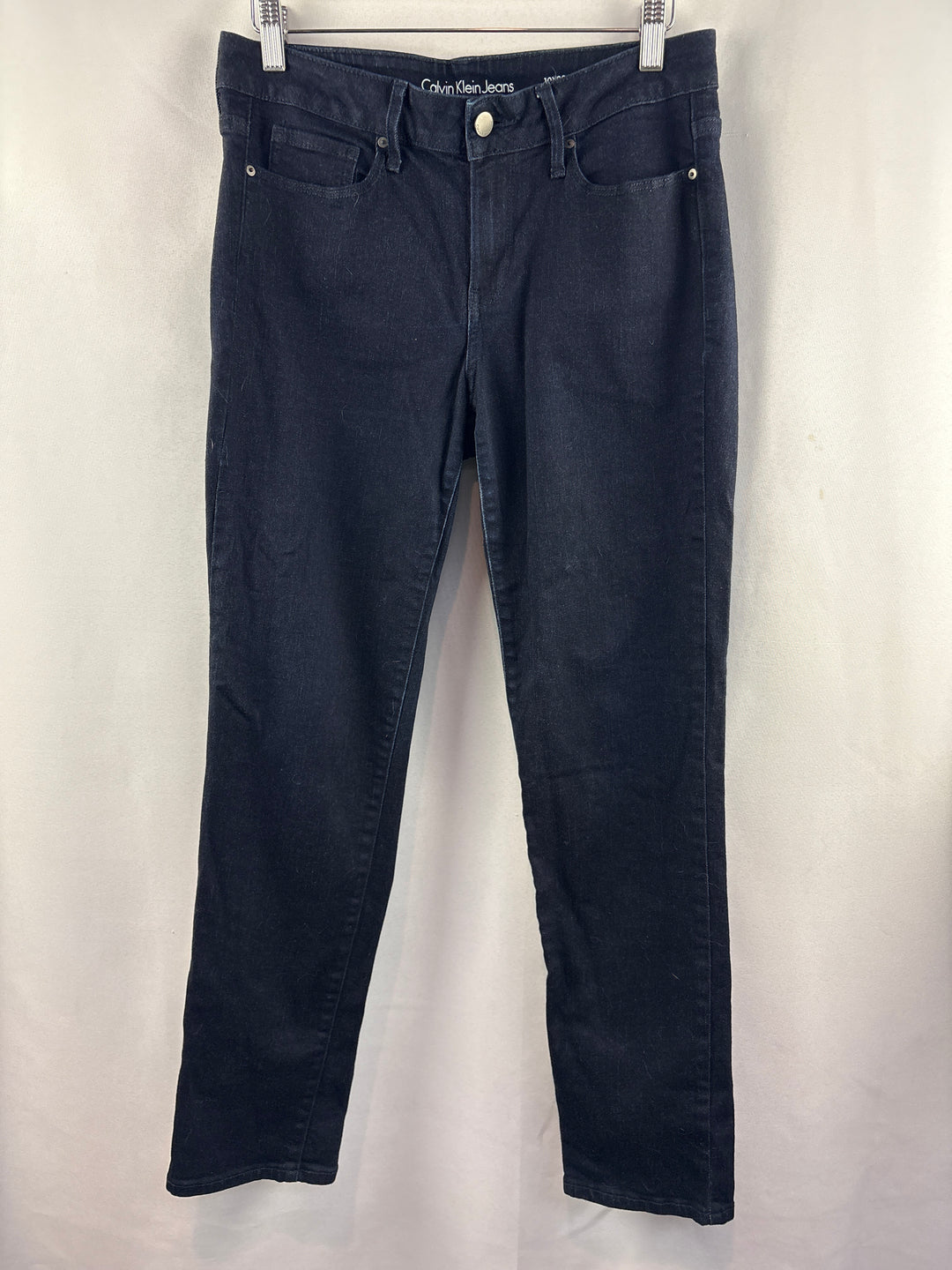 Women’s Calvin Klein Size 10x30 Dark Blue Skinny Jeans