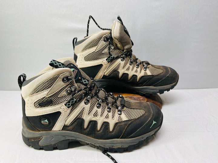 Pacific Mountain Emmons Hiking Boots Women's Waterproof Trail Outdoor Boots Size 9