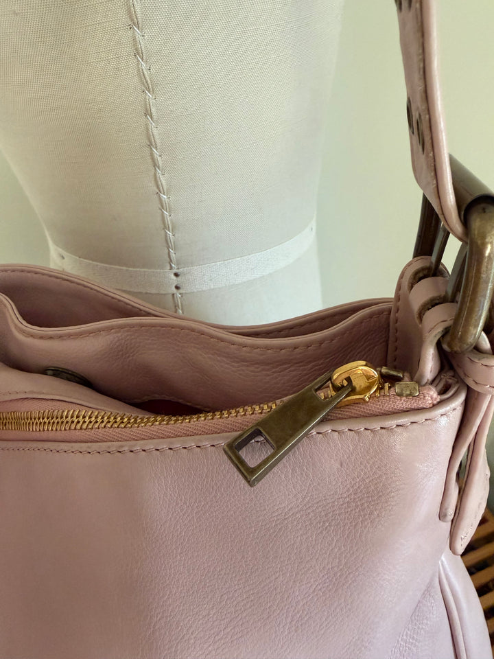 Marc Jacobs Collection Pink Leather Multi Pocket Shoulder Bag Y2K
