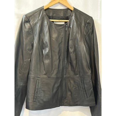 Women’s Classiques Entrier Leather Jacket Size L