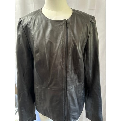 Women’s Classiques Entrier Leather Jacket Size L