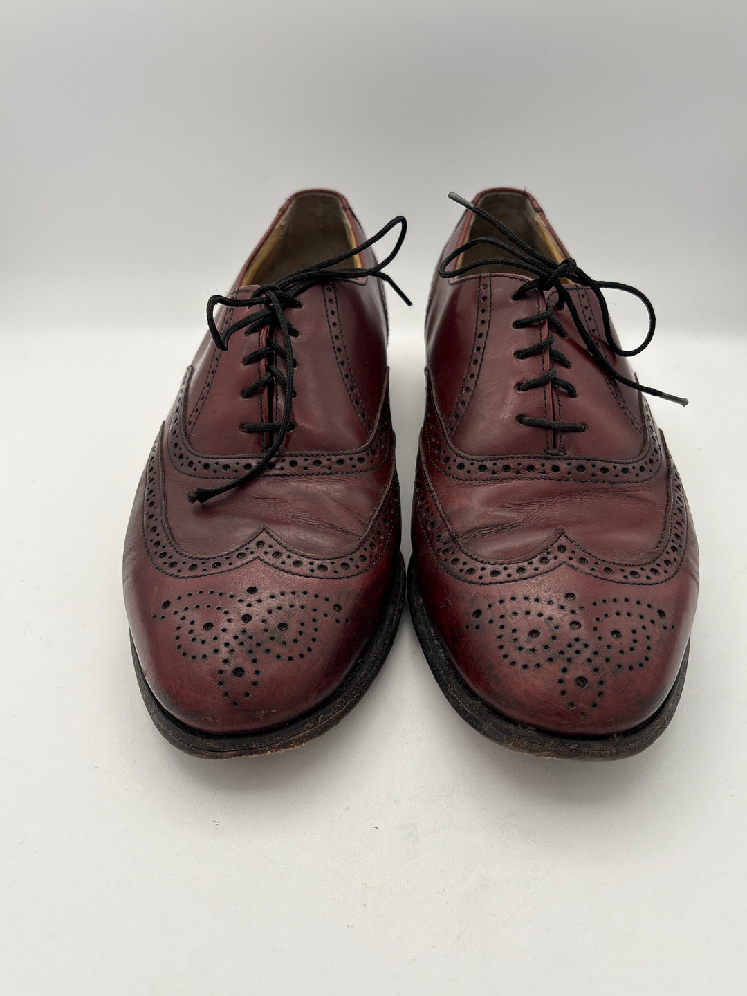 Men’s Bostonian Impressions Size 12 Cherrywood Leather Dress Shoes