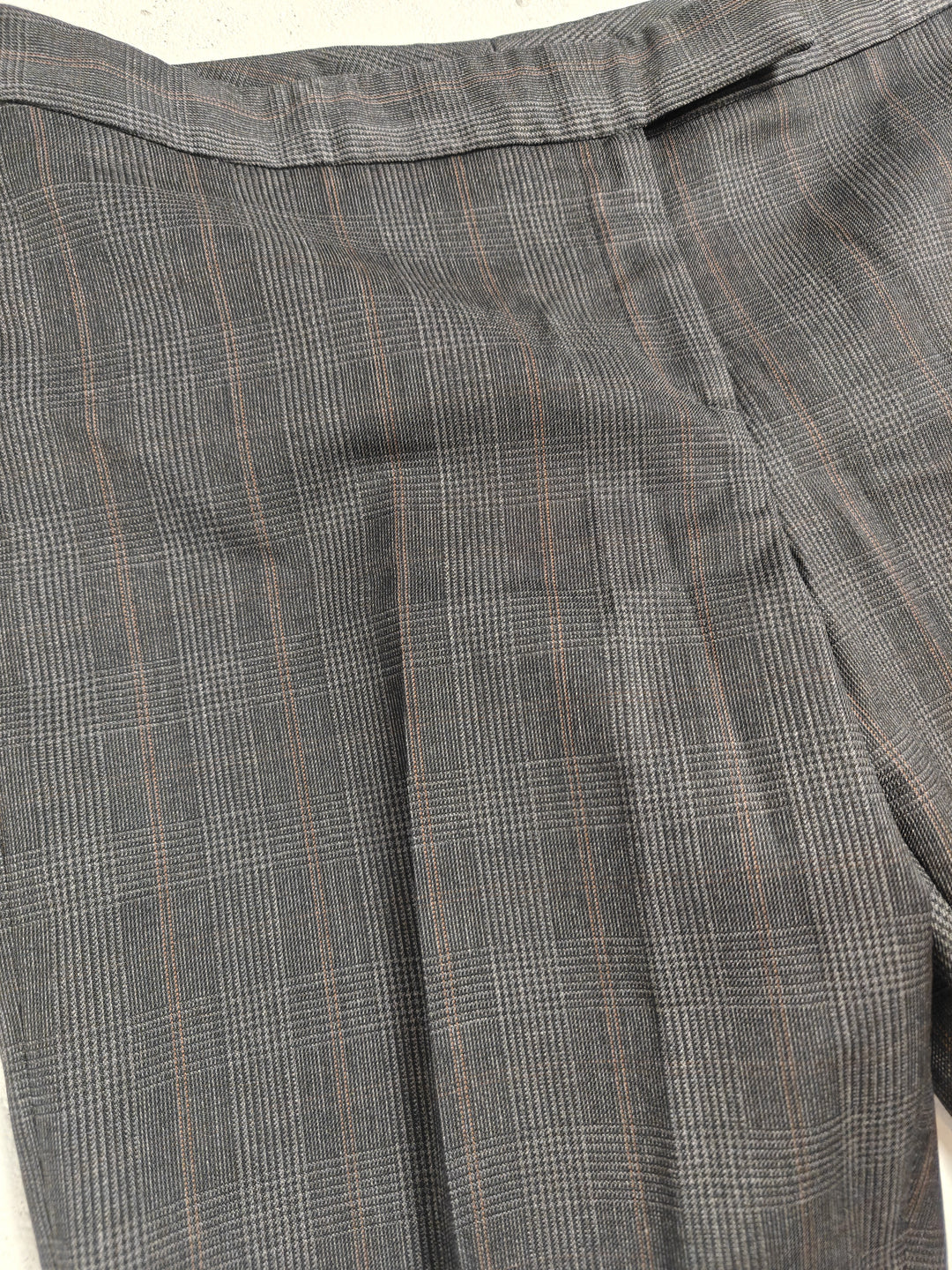 Women Cambia Dress Pants Gray Plaid Size 10