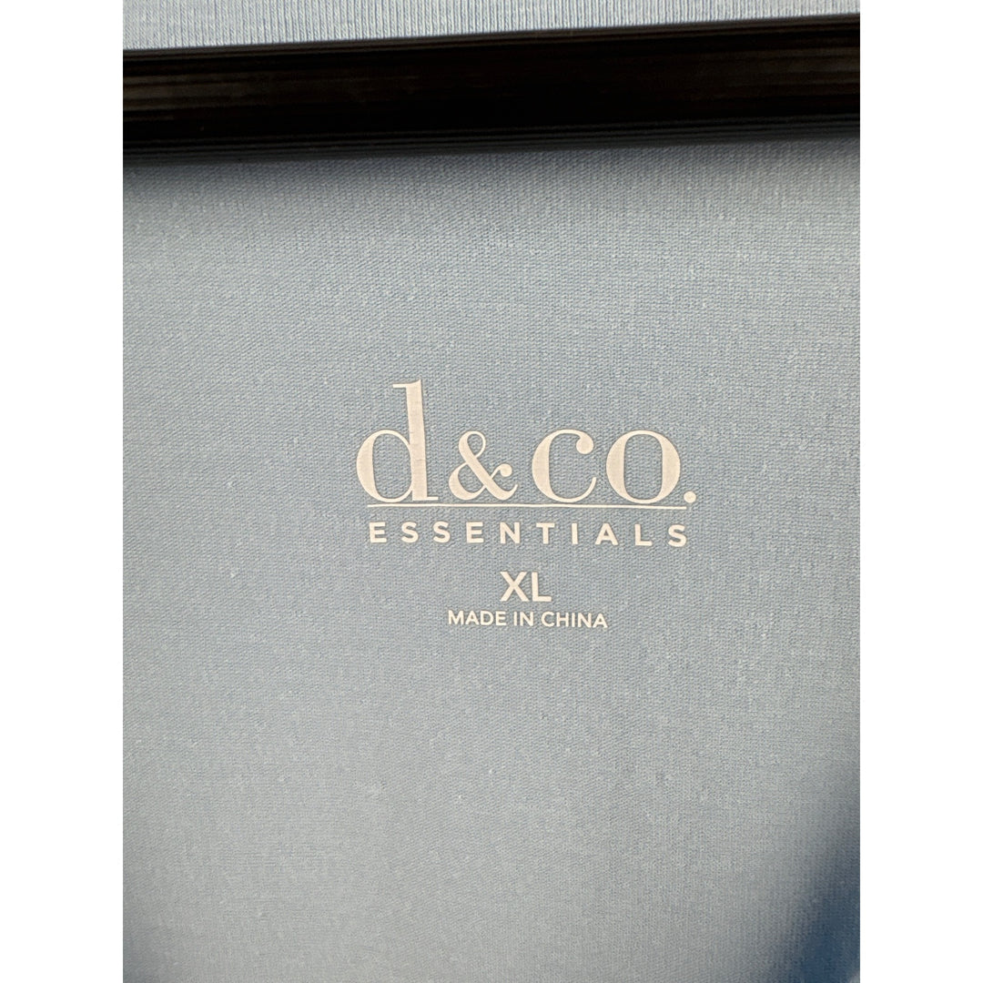 Women’s D&Co. XL Light Blue Long Sleeve Shirt