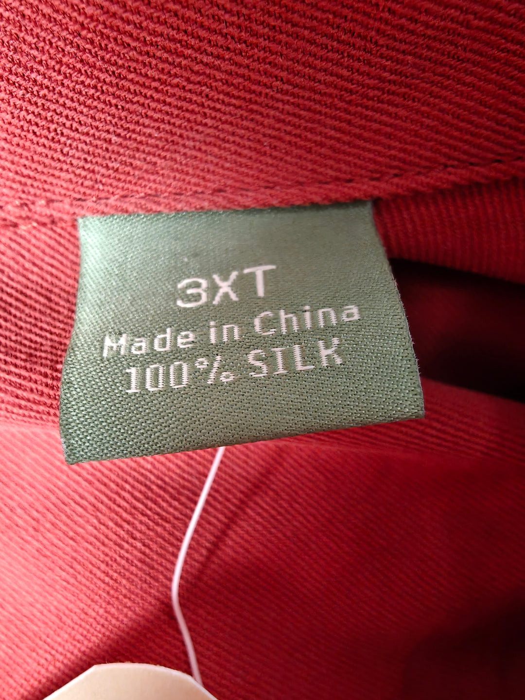Mens Tommy Bahama Silk Button Up Shirt Red 3XT