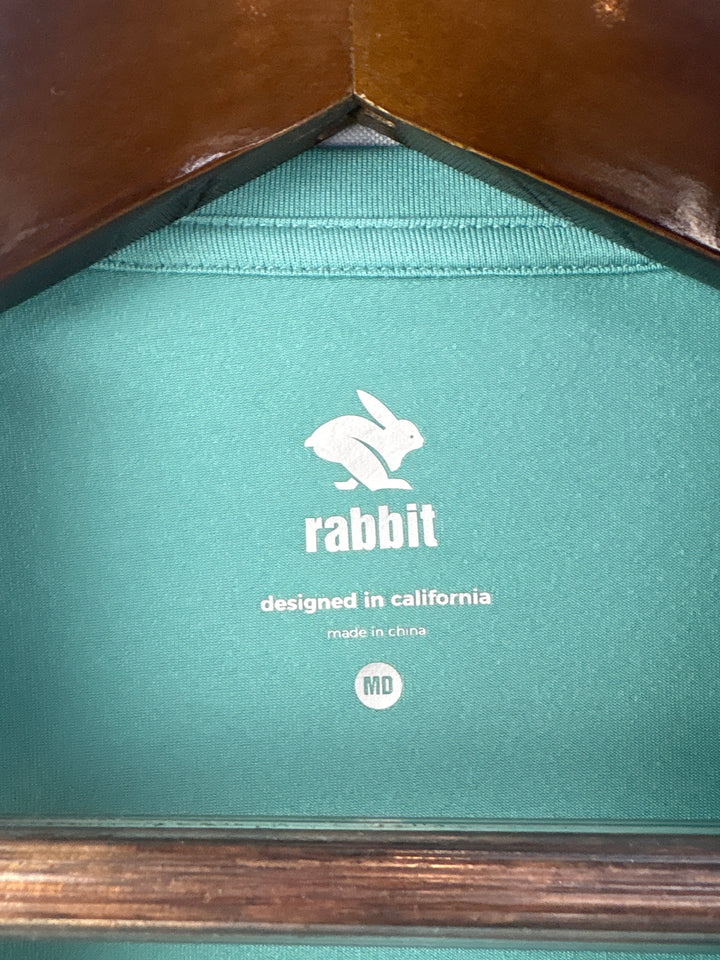 Women’s Rabbit Medium Teal Long Sleeve Sports Top