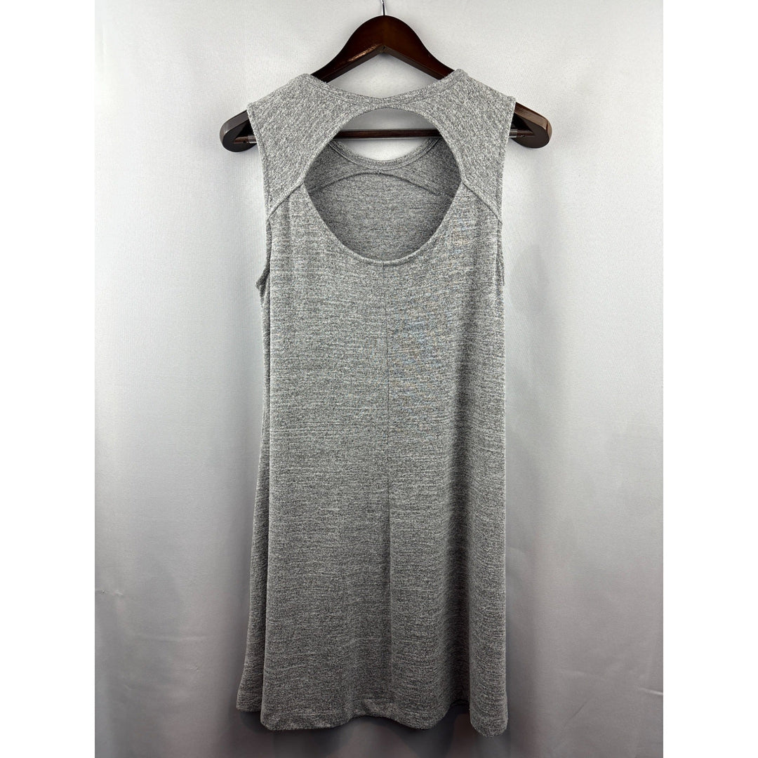 Women’s GAP Medium Light Grey Tank Dress w/ a Back Cutout