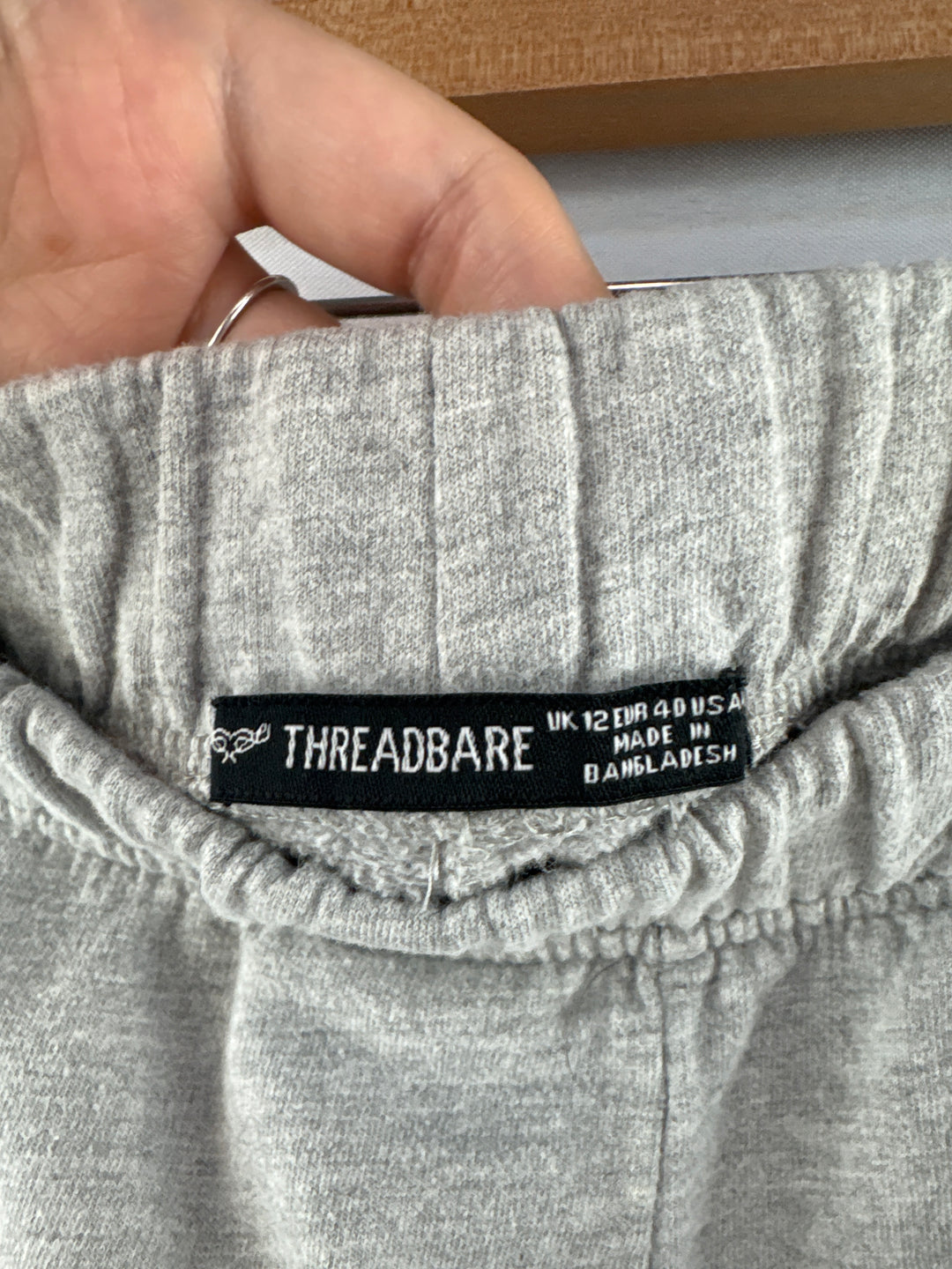 Women’s ThreadBare Size 8 Light Gray Lounge Shorts