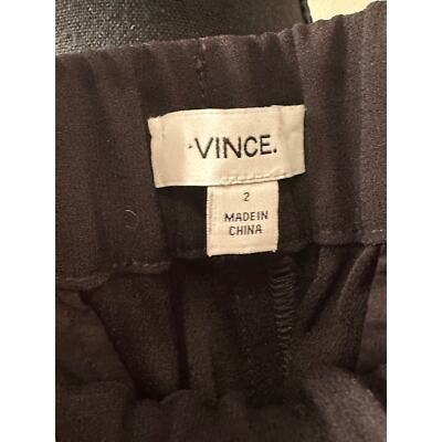 Women's Vince Black Casual Trousers Size 2