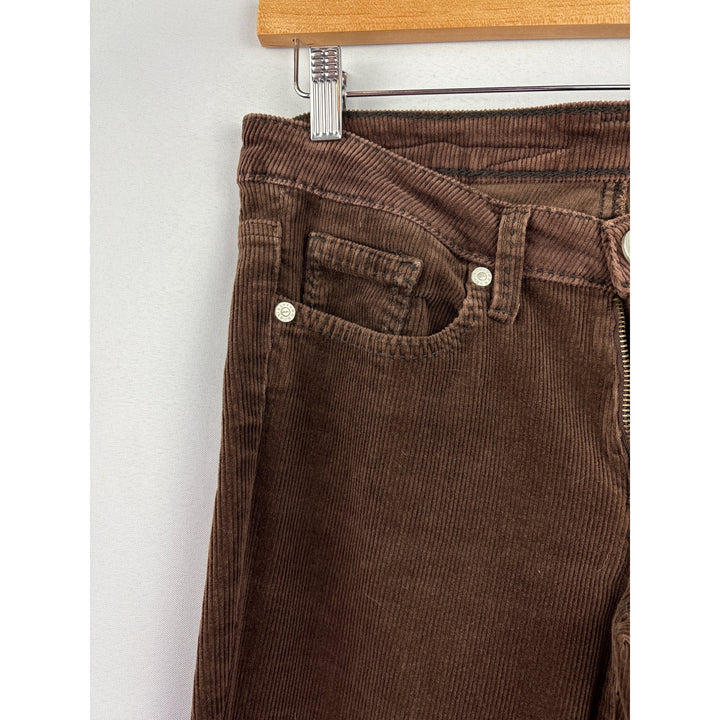 Women’s BCBG Maxarzria Jean Size 28 Brown Corduroy Boot Leg Pants