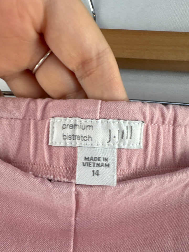 Women’s J.Jill Size 14 Bubblegum Pink Slacks