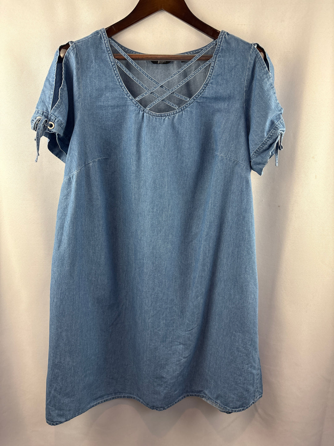Women’s GW Women’s Plus Size 1X Denim Babydoll Dress