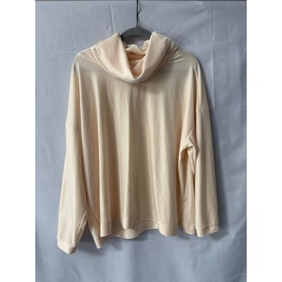 Women’s 1x velour mock turtleneck long sleeve
