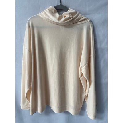 Women’s 1x velour mock turtleneck long sleeve