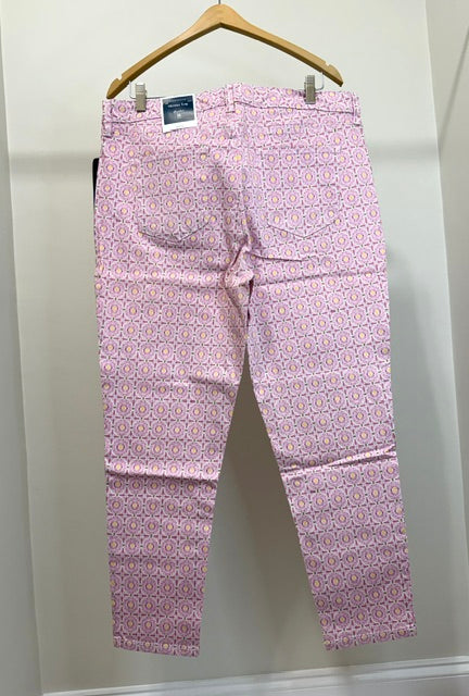 Charter Club Bristol Skinny Ankle Boutique Pink Pant Sz16 NWT