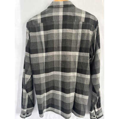 Men’s Menlo/ Bantam Check Theory Button Down Flannel Size S/P