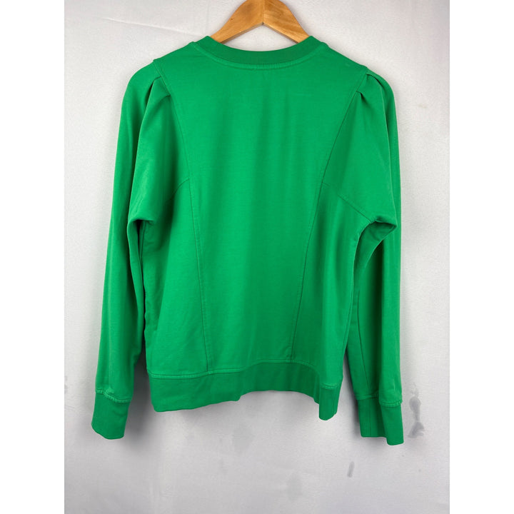 Caslon Womens Green Long Sleeve Sweatshirt Pullover S