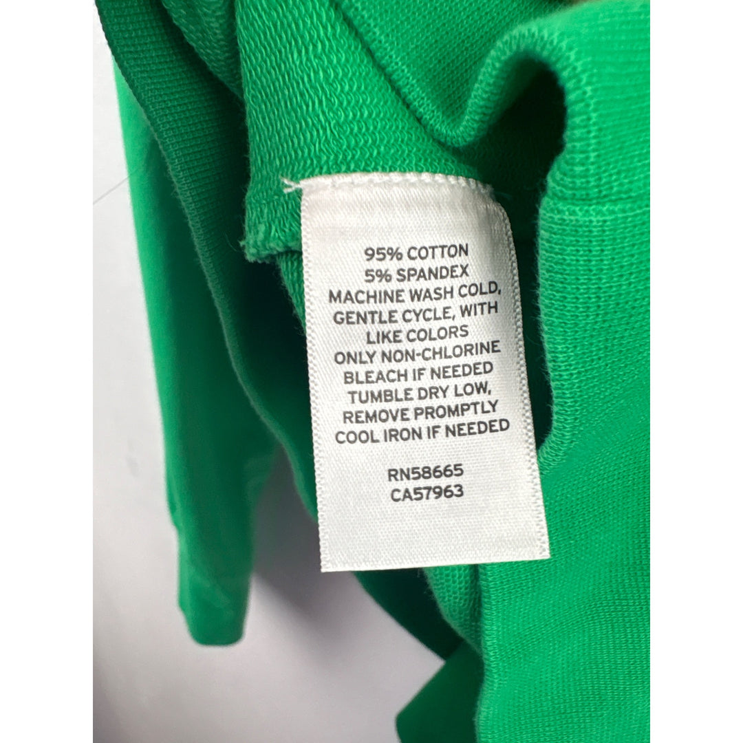 Caslon Womens Green Long Sleeve Sweatshirt Pullover S