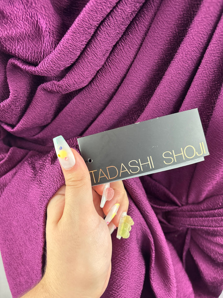 Women’s Tadashi Shoji Size 8 Plum Purple Cocktail Dress