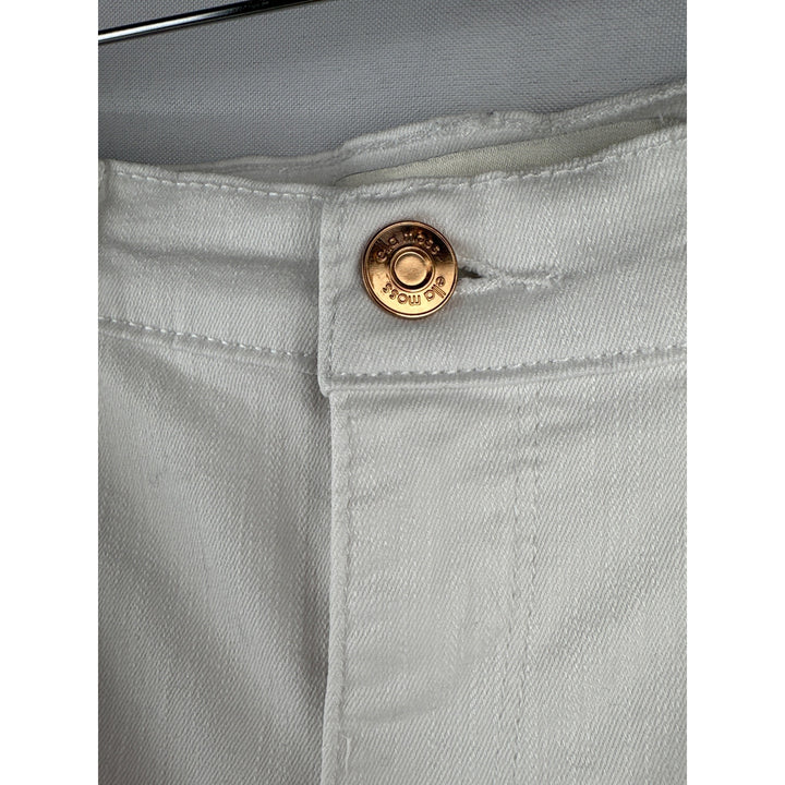 Ella Moss Womens White Jeans Size 4 Cotton & Spandex Blend