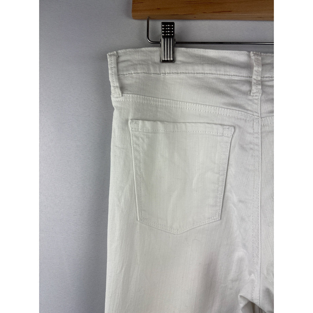 Ella Moss Womens White Jeans Size 4 Cotton & Spandex Blend