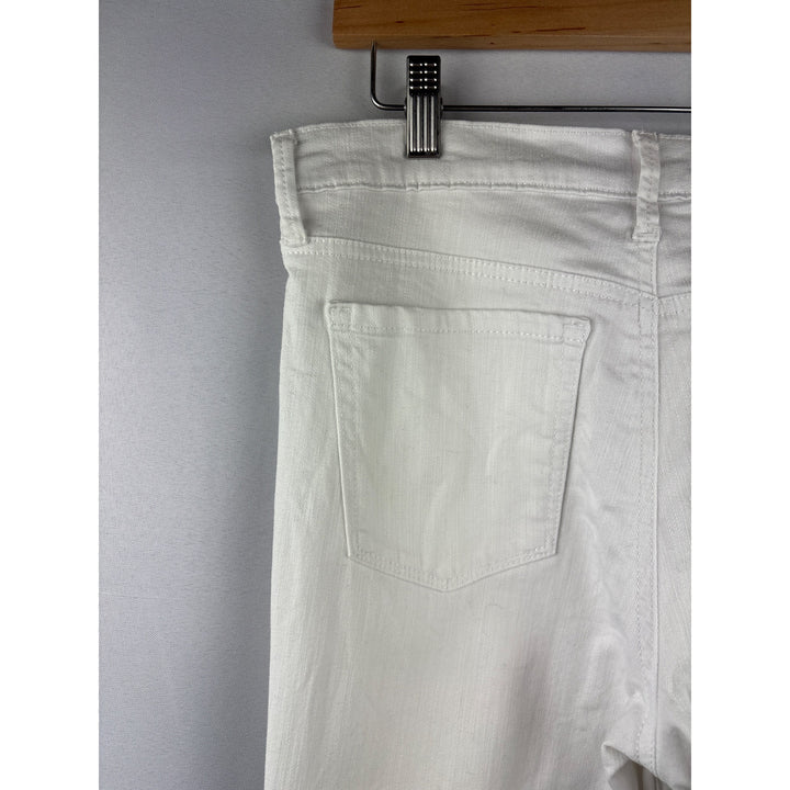 Ella Moss Womens White Jeans Size 4 Cotton & Spandex Blend
