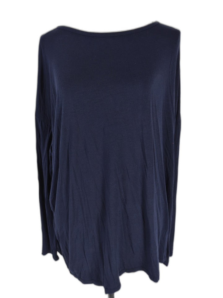 Womens Vince Tunic Top Navy Size S