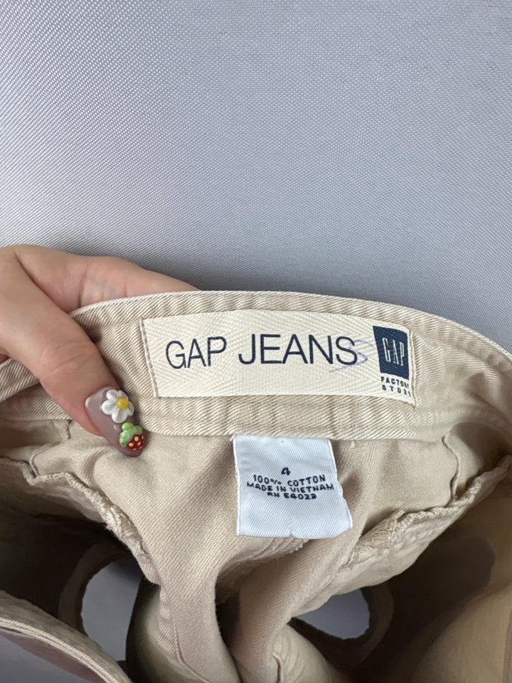 Women’s Gap Jeans Size 4 Khaki Mini Shorts